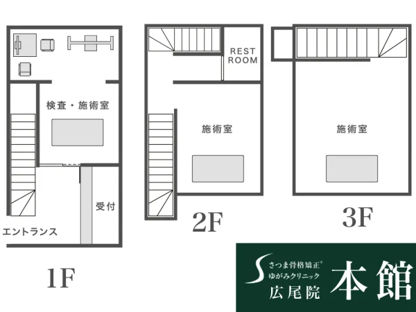 フロアマップ 広尾院本館